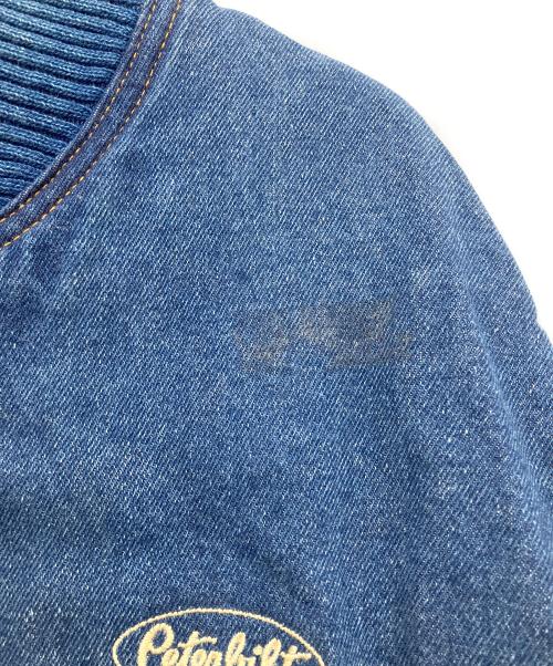 peterbilt（ピータービルト）peterbilt (ピータービルト) スタジャン インディゴ サイズ:Lの古着・服飾アイテム
