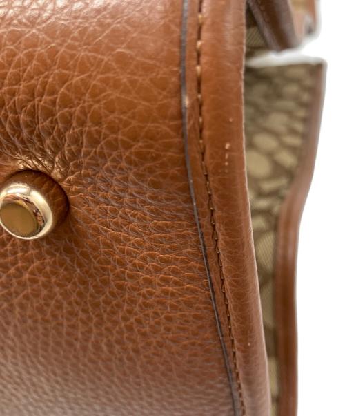 COACH（コーチ）COACH (コーチ) デンプシートート40シグネチャージャカード ブラウンの古着・服飾アイテム