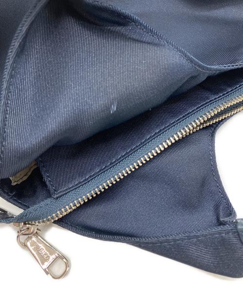 IBIZA（イビザ）IBIZA (イビザ) ハンドバッグ ネイビーの古着・服飾アイテム