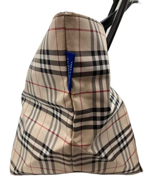 BURBERRY LONDON（バーバリーロンドン）BURBERRY LONDON (バーバリーロンドン) ノバチェックトートバッグ ベージュの古着・服飾アイテム