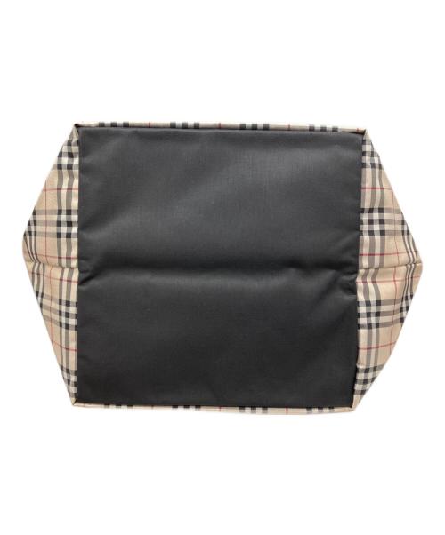 BURBERRY LONDON（バーバリーロンドン）BURBERRY LONDON (バーバリーロンドン) ノバチェックトートバッグ ベージュの古着・服飾アイテム