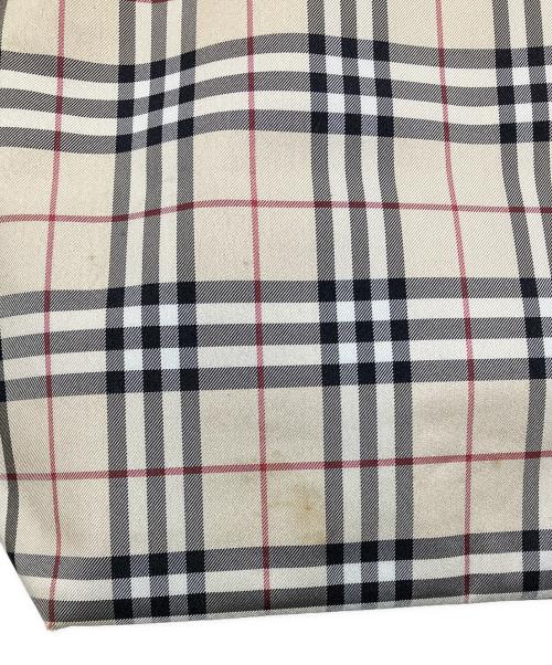 BURBERRY LONDON（バーバリーロンドン）BURBERRY LONDON (バーバリーロンドン) ノバチェックトートバッグ ベージュの古着・服飾アイテム