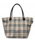 BURBERRY LONDON（バーバリーロンドン）の古着「ノバチェックトートバッグ」｜ベージュ