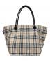 BURBERRY LONDON (バーバリーロンドン) ノバチェックトートバッグ ベージュ：9000円