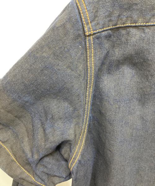 sacai（サカイ）sacai (サカイ) ドッキングデニムシャツ インディゴ サイズ:3の古着・服飾アイテム