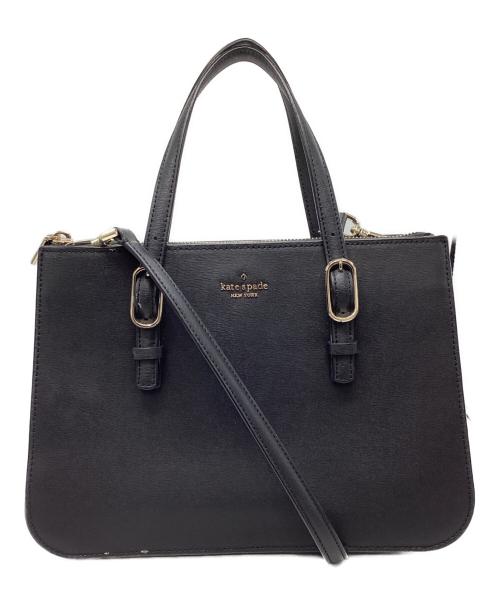 Kate Spade（ケイトスペード）Kate Spade (ケイトスペード) 2WAYバッグ ブラックの古着・服飾アイテム