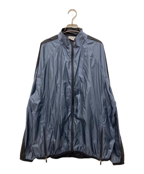 zegna sport（ゼニアスポーツ）Zegna Sport (ゼニアスポーツ) ナイロンジャケット ネイビー×ブラック サイズ:Lの古着・服飾アイテム