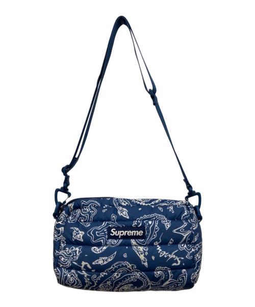 SUPREME（シュプリーム）Supreme (シュプリーム) 22AW Puffer Side Bag ブルーの古着・服飾アイテム