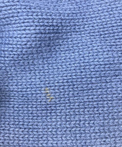 POLO RALPH LAUREN（ポロ・ラルフローレン）POLO RALPH LAUREN (ポロ・ラルフローレン) クルーネックニット ネイビー サイズ:Mの古着・服飾アイテム