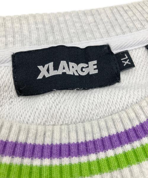 X-LARGE（エクストララージ）X-LARGE (エクストララージ) スウェット ライトグレー サイズ:XLの古着・服飾アイテム