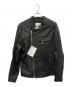 PIERRE BALMAIN（ピエール バルマン）の古着「レザージャケット」｜ブラック