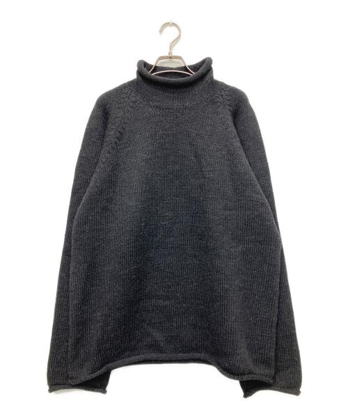 J.CREW（ジェイクルー）J.CREW (ジェイクルー) ロールネックニット ブラック サイズ:Mの古着・服飾アイテム