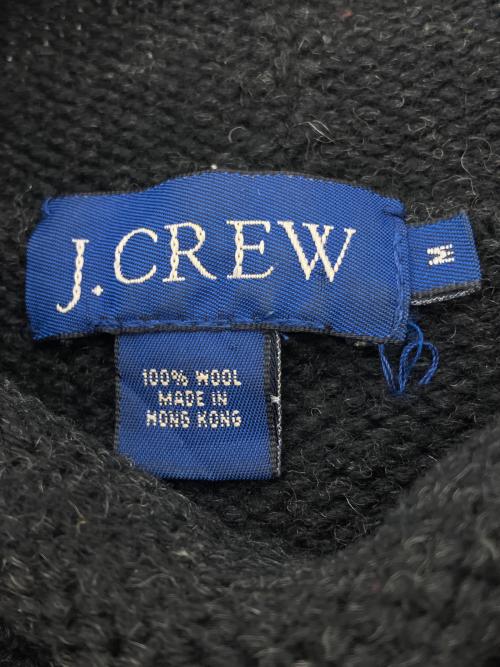 J.CREW（ジェイクルー）J.CREW (ジェイクルー) ロールネックニット ブラック サイズ:Mの古着・服飾アイテム