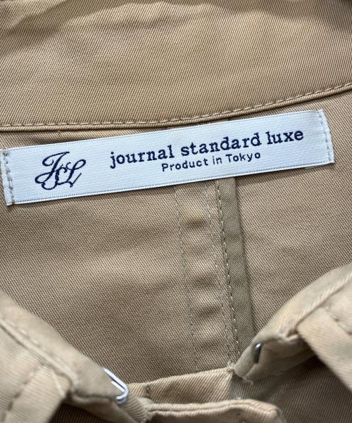journal standard luxe（ジャーナルスタンダード ラックス）JOURNAL STANDARD LUXE (ジャーナルスタンダード ラックス) ステンカラーコート ベージュ サイズ:表記なしの古着・服飾アイテム