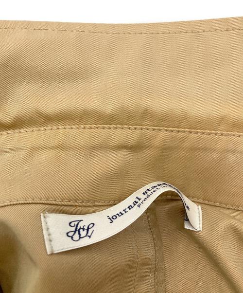 journal standard luxe（ジャーナルスタンダード ラックス）JOURNAL STANDARD LUXE (ジャーナルスタンダード ラックス) ステンカラーコート ベージュ サイズ:表記なしの古着・服飾アイテム