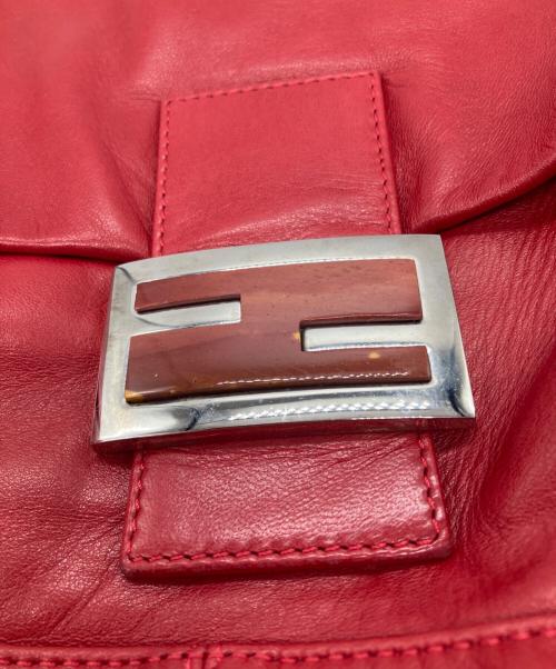 FENDI（フェンディ）FENDI (フェンディ) ショルダーバッグ レッドの古着・服飾アイテム