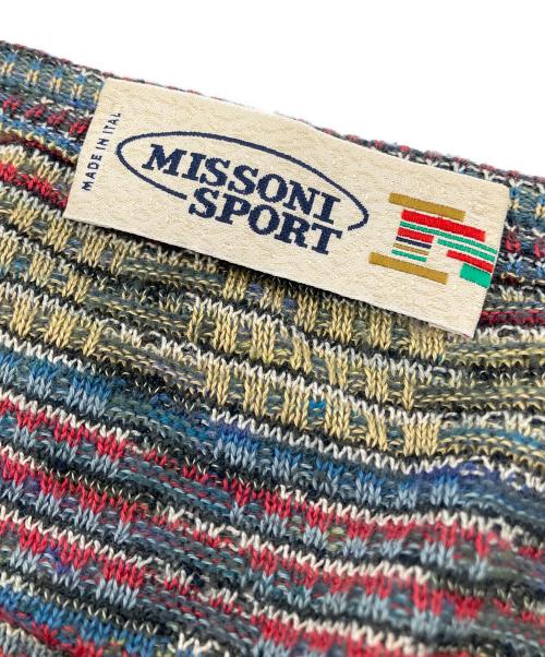 missoni sports（ミッソーニスポーツ）missoni sports (ミッソーニスポーツ) カーディガン ネイビー サイズ:表記なしの古着・服飾アイテム