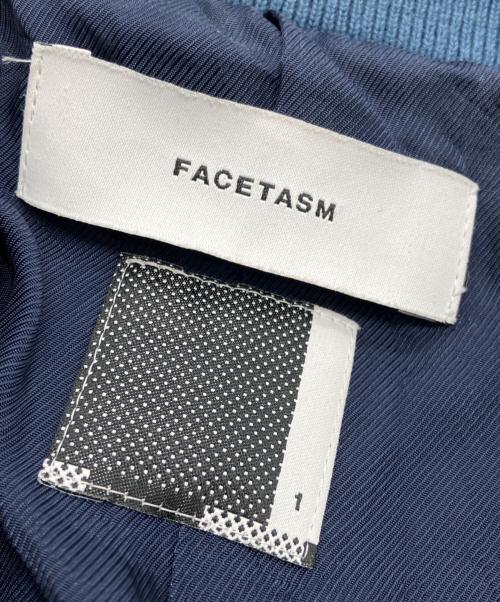 FACETASM（ファセッタズム）FACETASM (ファセッタズム) ドッキングジャケット ネイビー×グリーン サイズ:1の古着・服飾アイテム