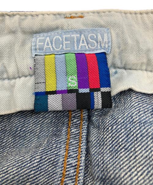 FACETASM（ファセッタズム）FACETASM (ファセッタズム) BIG&SLIM デニム インディゴ サイズ:Sの古着・服飾アイテム