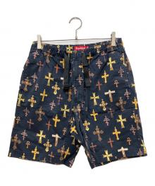 SUPREME（シュプリーム）の古着「13SS Crosses Belted Short」｜ネイビー