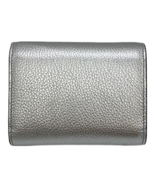 JIMMY CHOO（ジミーチュウ）JIMMY CHOO (ジミーチュウ) LONI metallic coated fabric シルバー 未使用品の古着・服飾アイテム
