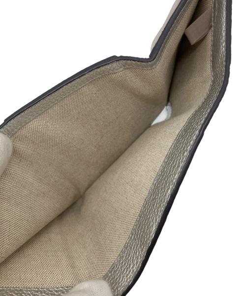 JIMMY CHOO（ジミーチュウ）JIMMY CHOO (ジミーチュウ) LONI metallic coated fabric シルバー 未使用品の古着・服飾アイテム