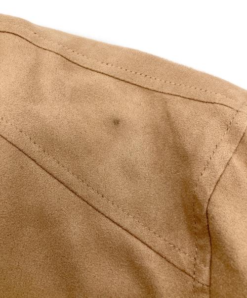 BURBERRY BLACK LABEL（バーバリーブラックレーベル）BURBERRY BLACK LABEL (バーバリーブラックレーベル) スウェードジップアップブルゾン ブラウン サイズ:Lの古着・服飾アイテム