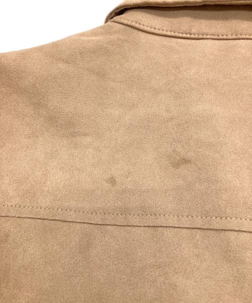 BURBERRY BLACK LABEL（バーバリーブラックレーベル）BURBERRY BLACK LABEL (バーバリーブラックレーベル) スウェードジップアップブルゾン ブラウン サイズ:Lの古着・服飾アイテム