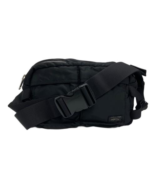 PORTER（ポーター）PORTER (ポーター) WAIST BAG ブラックの古着・服飾アイテム