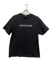 American Apparel×ILL-STUDIO（アメリカンアパレル×イルストゥディオ）の古着「ADDPMP Tシャツ」｜ブラック