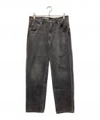 LEVI'Sリーバイス）の古着「シルバータブバギーブラックデニム」｜ブラック