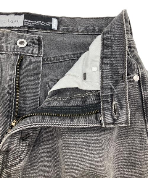 LEVI'S（リーバイス）LEVI'S (リーバイス) シルバータブバギーブラックデニム ブラック サイズ:W30×L30の古着・服飾アイテム