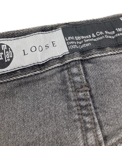 LEVI'S（リーバイス）LEVI'S (リーバイス) シルバータブバギーブラックデニム ブラック サイズ:W30×L30の古着・服飾アイテム