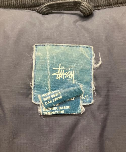 stussy（ステューシー）stussy (ステューシー) OLDコーデュロイスタンドカラーフィーリングジャケット ブラック サイズ:SMの古着・服飾アイテム