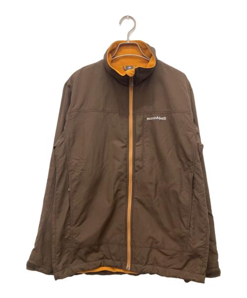 mont-bell（モンベル）mont-bell (モンベル) クリマプラス100ウィズシェルジャケット ブラウン サイズ:Mの古着・服飾アイテム