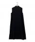 theory (セオリー) RIB VNECK DRノースリーブワンピース ブラック サイズ:S：7000円