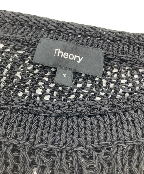 theory（セオリー）theory (セオリー) OPEN STITCH PO ブラック サイズ:Sの古着・服飾アイテム
