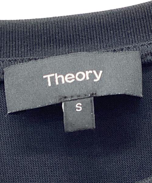 theory（セオリー）theory (セオリー) UTILITY DR ノースリーブ・キャミソールワンピース ブラック サイズ:Sの古着・服飾アイテム