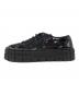 PRADA (プラダ) スパンコールスニーカー ブラック サイズ:38：40000円