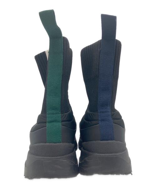 VEGE（ベジ）VEGE (ベジ) nouer (ヌエール) スノーブーツ ブラック サイズ:24.0cmの古着・服飾アイテム