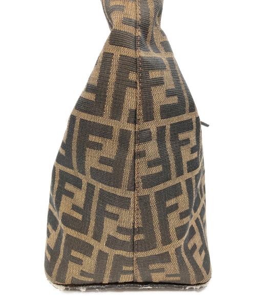 FENDI（フェンディ）FENDI (フェンディ) ズッカ柄マンバケット ブラウンの古着・服飾アイテム