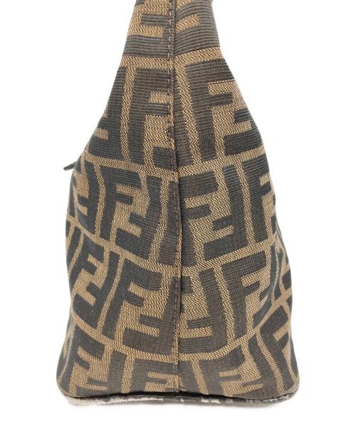 FENDI（フェンディ）FENDI (フェンディ) ズッカ柄マンバケット ブラウンの古着・服飾アイテム