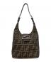 FENDI（フェンディ）の古着「ズッカ柄マンバケット」｜ブラウン