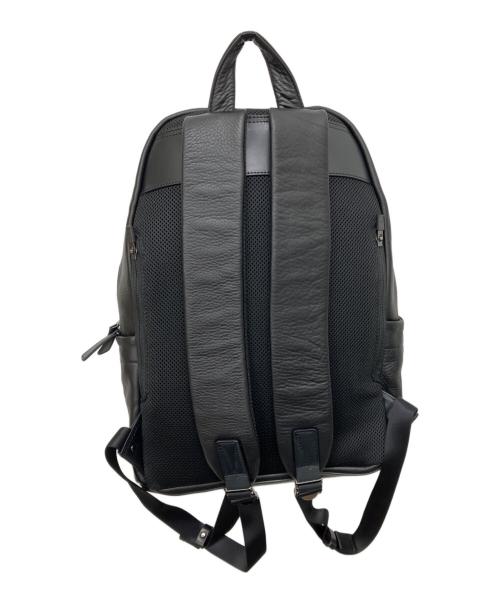 SOMES SADDLE（ソメスサドル）SOMES SADDLE (ソメスサドル) シボ革レザービジネスリュック ブラックの古着・服飾アイテム