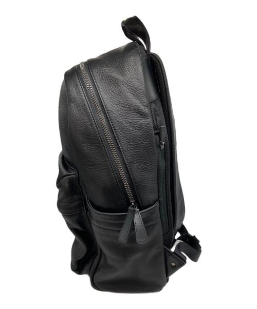 SOMES SADDLE（ソメスサドル）SOMES SADDLE (ソメスサドル) シボ革レザービジネスリュック ブラックの古着・服飾アイテム