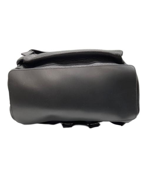 SOMES SADDLE（ソメスサドル）SOMES SADDLE (ソメスサドル) シボ革レザービジネスリュック ブラックの古着・服飾アイテム