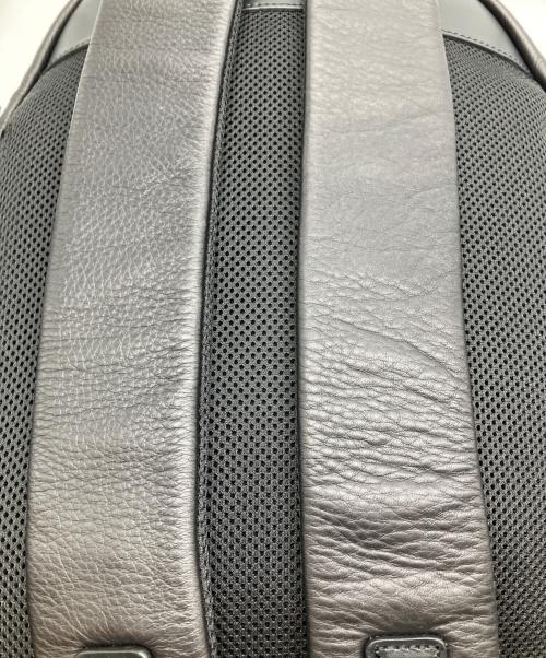 SOMES SADDLE（ソメスサドル）SOMES SADDLE (ソメスサドル) シボ革レザービジネスリュック ブラックの古着・服飾アイテム
