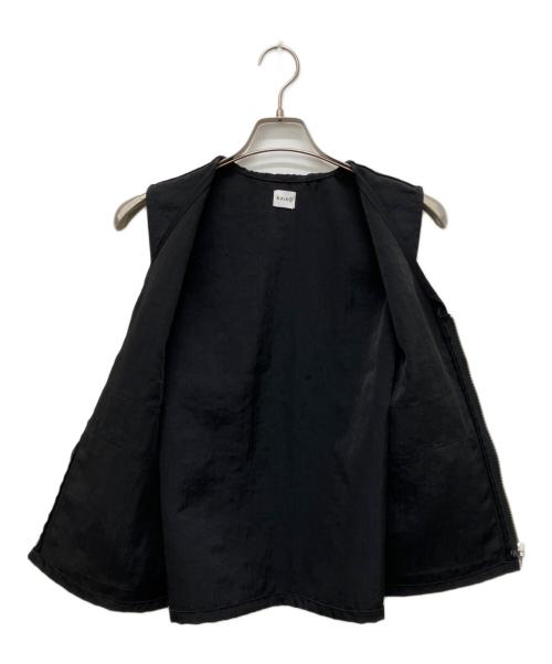 kaiko（カイコー）KAIKO (カイコー) ベスト ブラック サイズ:1の古着・服飾アイテム