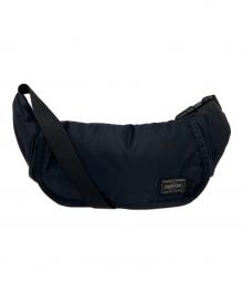 PORTER×KAPTAIN SUNSHINE×BEAMS（ポーター×キャプテンサンシャイン×ビームス）の古着「トラベラーズファニーバッグ」｜ネイビー