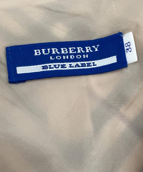 BURBERRY BLUE LABEL（バーバリー ブルー レーベル）BURBERRY BLUE LABEL (バーバリー ブルー レーベル) ノヴァチェックスカート ベージュ サイズ:Mの古着・服飾アイテム